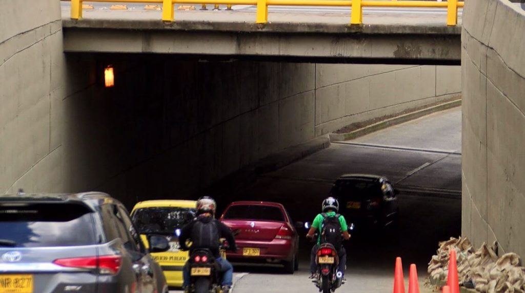 Comenzó el mantenimiento del puente de la 10A en El Poblado