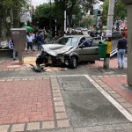 Accidente de tránsito en La Floresta dejó dos personas lesionadas