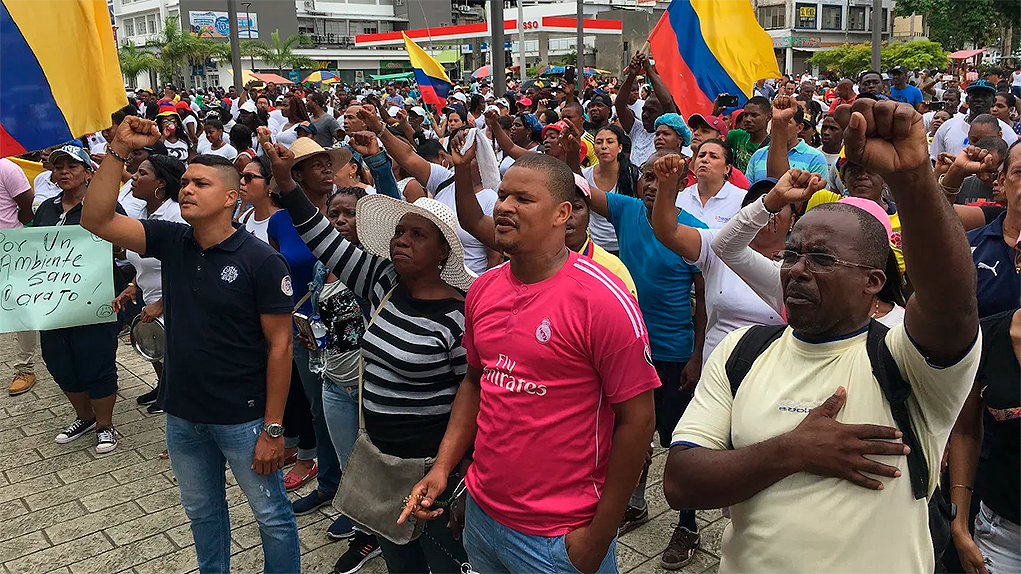 Ronald Mayorga conmemora la Afrocolombianidad recordando los asesinatos de líderes sociales Ronald Mayorga conmemora la Afrocolombianidad recordando los asesinatos de líderes sociales