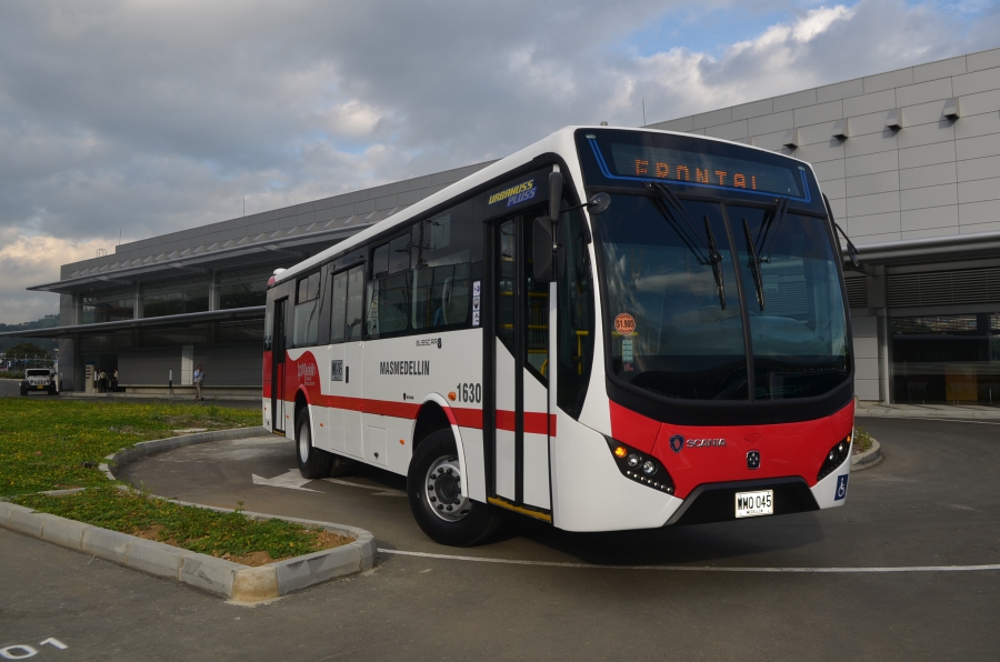 Avanza en un 50% la renovación de buses en el Valle de Aburrá