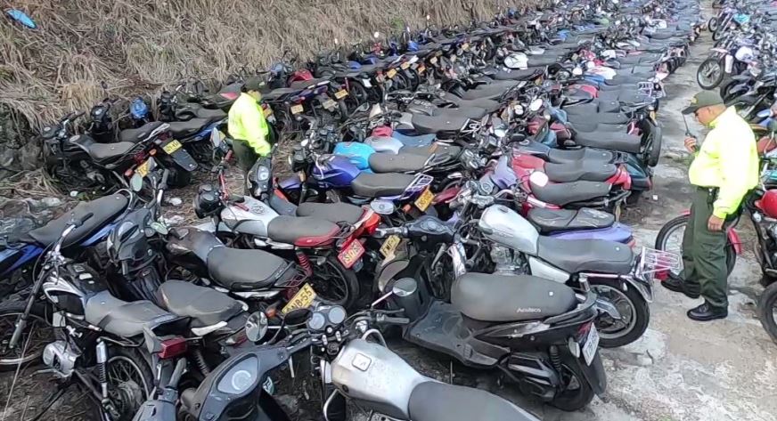 35 motos con falsas denuncias por hurto fueron recuperadas por la Policía 35 motos con falsas denuncias por hurto fueron recuperadas por la Policía