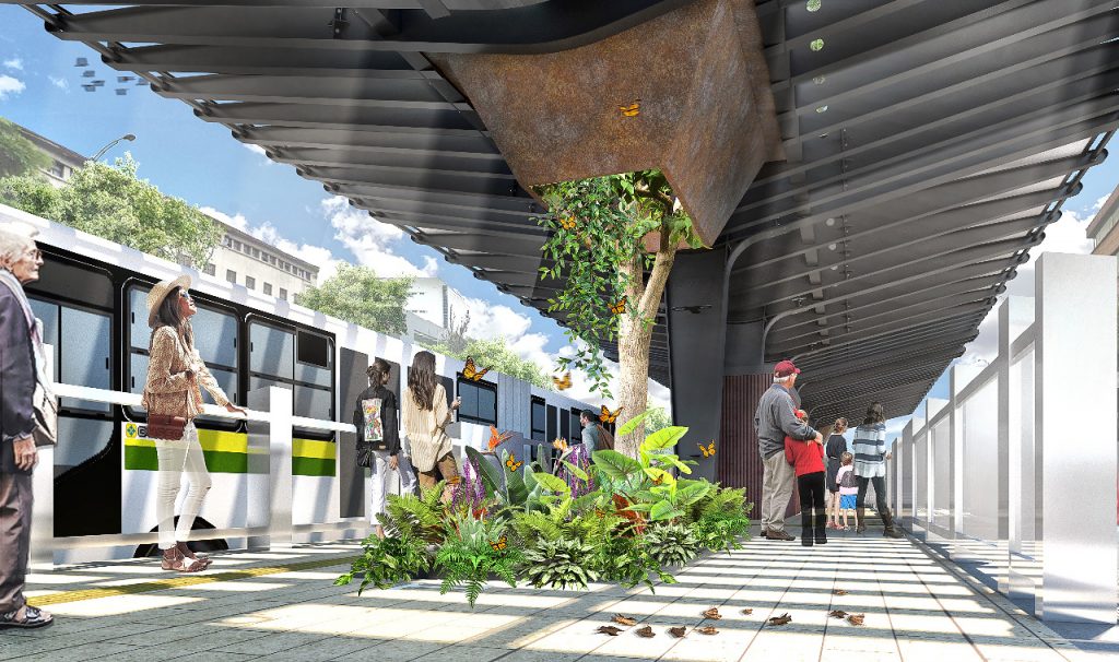 Plantas y árboles serán reubicados por construcción de ecoestación de Metroplús en la Oriental