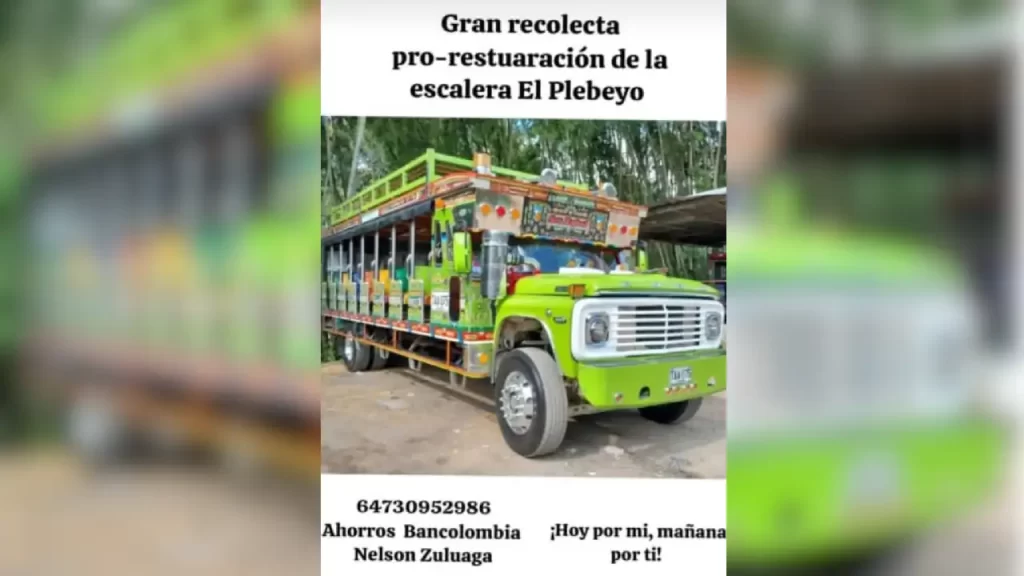 Comunidad de San Rafael se unió para reparar la chiva incinerada: están haciendo una recolecta Comunidad de San Rafael se unió para reparar la chiva incinerada: están haciendo una recolecta