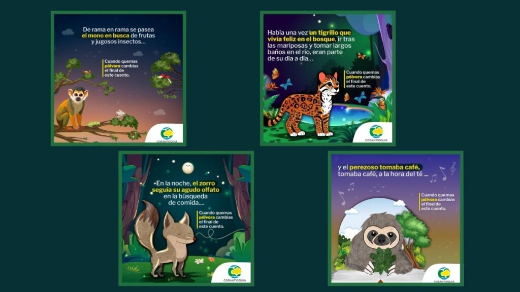 No a la pólvora: el llamado es a proteger la fauna silvestre en Antioquia No a la pólvora: el llamado es a proteger la fauna silvestre en Antioquia
