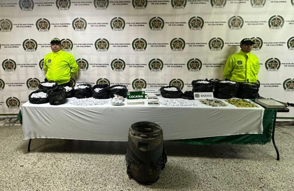 Incautan droga avaluada en 0 millones en San Antonio de Prado