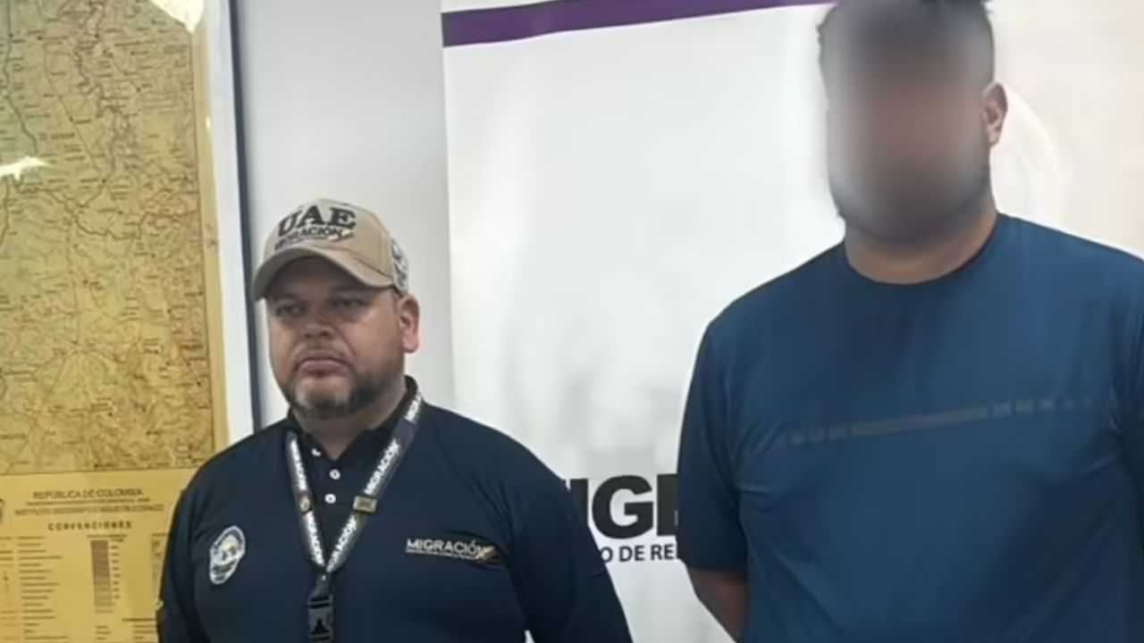 Extranjero fue a Migración Colombia en Medellín por un trámite y terminó capturado por circular roja