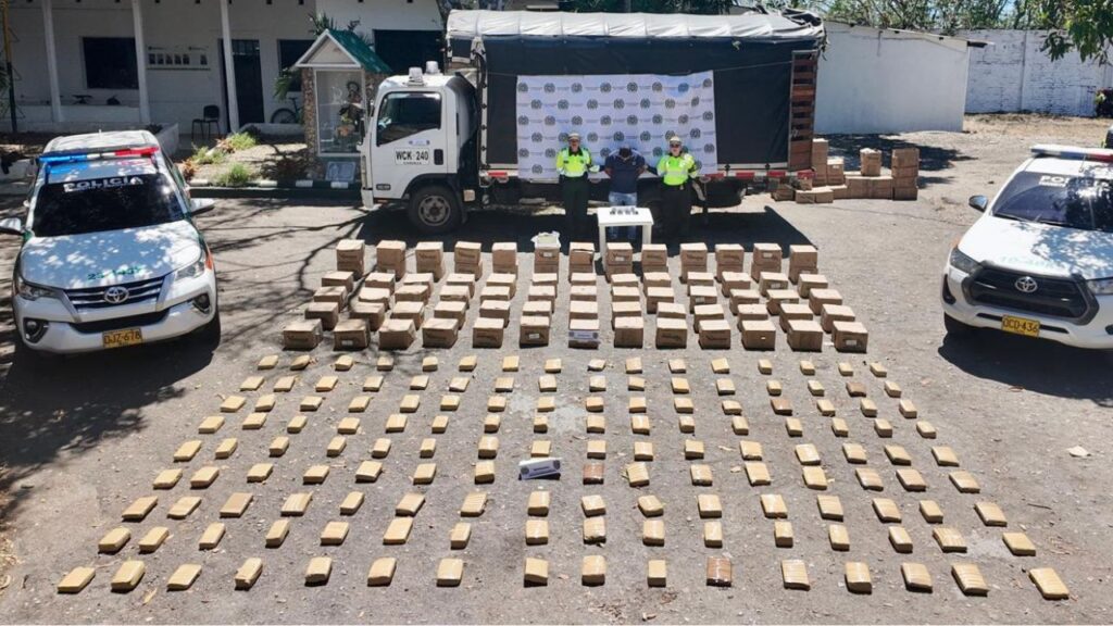 Cae tonelada de marihuana en la vía Neiva – Castilla