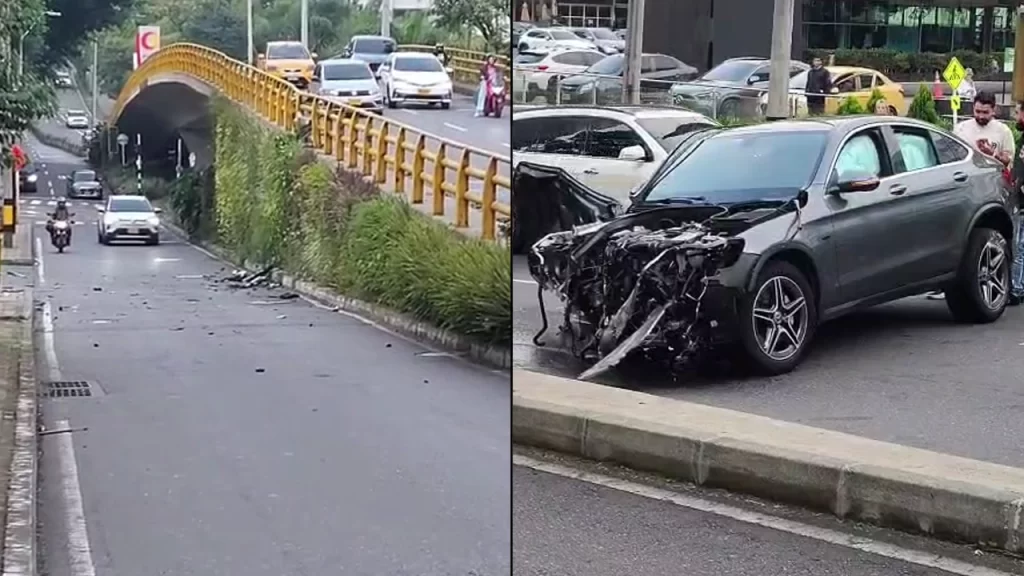 ¡Tremendo guarapazo! Grave accidente se presentó en la transversal superior al lado de El Tesoro ¡Tremendo guarapazo! Grave accidente se presentó en la transversal superior al lado de El Tesoro