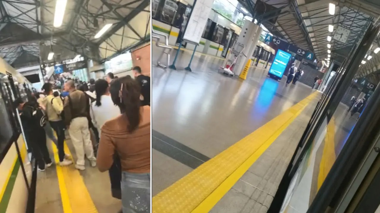 Metro de Medellín suspendió servicio en estaciones del norte por emergencia en la línea A