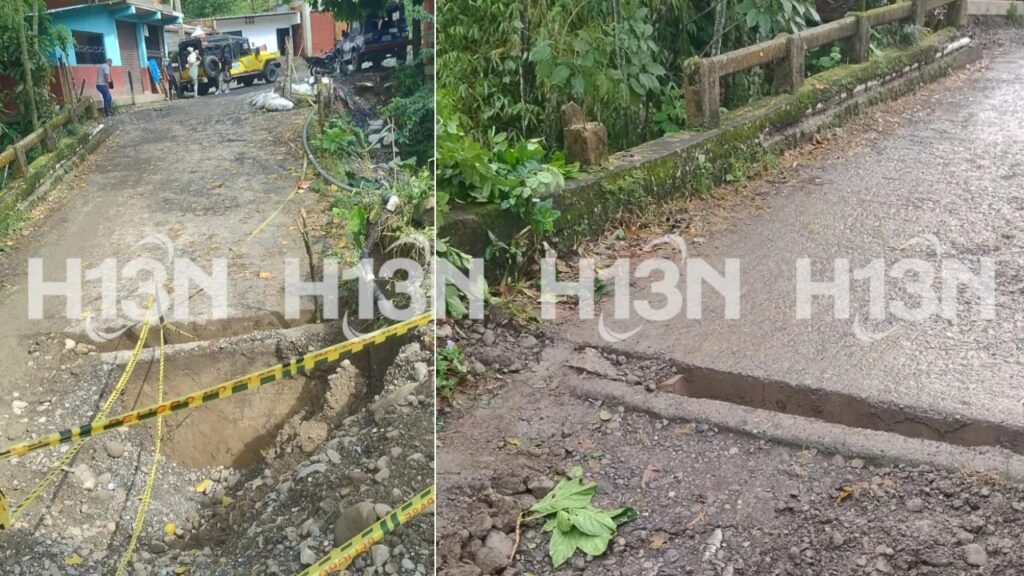 Otro puente colapsó en Urabá y deja a campesinos incomunicados