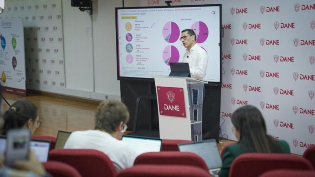 Según el DANE, la gente en Colombia está menos desempleada que en el 2025 Según el DANE, la gente en Colombia está menos desempleada que en el 2025