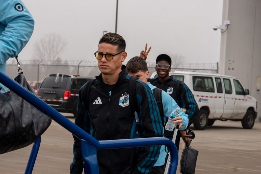 Se acerca el debut de James Rodríguez con el Minnesota United FC de la MLS Se acerca el debut de James Rodríguez con el Minnesota United FC de la MLS