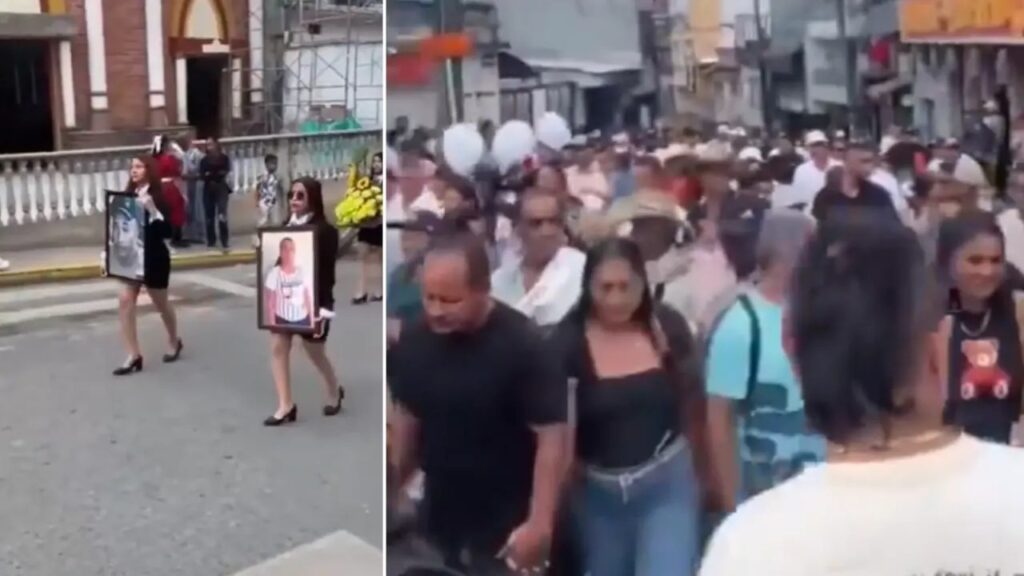 Segovia despidió a la mujer y sus hijos que fallecieron en ataque con dron explosivo Segovia despidió a la mujer y sus hijos que fallecieron en ataque con dron explosivo