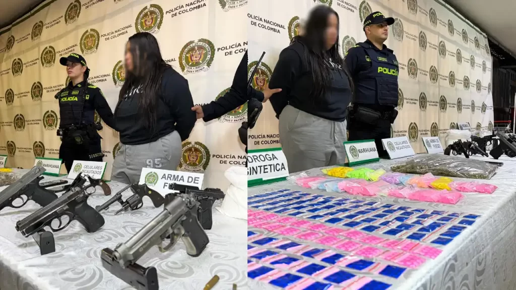 Allanan centro de armas y drogas de La Terraza en Medellín