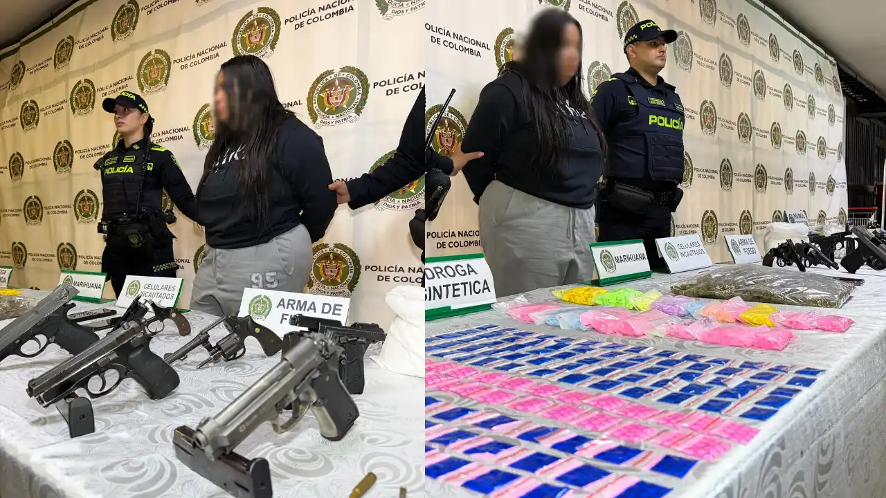 Allanan centro de armas y drogas de La Terraza en Medellín