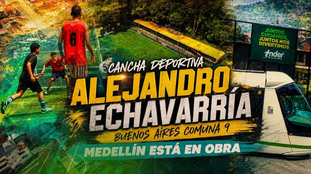 Así es la renovada cancha Alejandro Echavarría en Buenos Aires