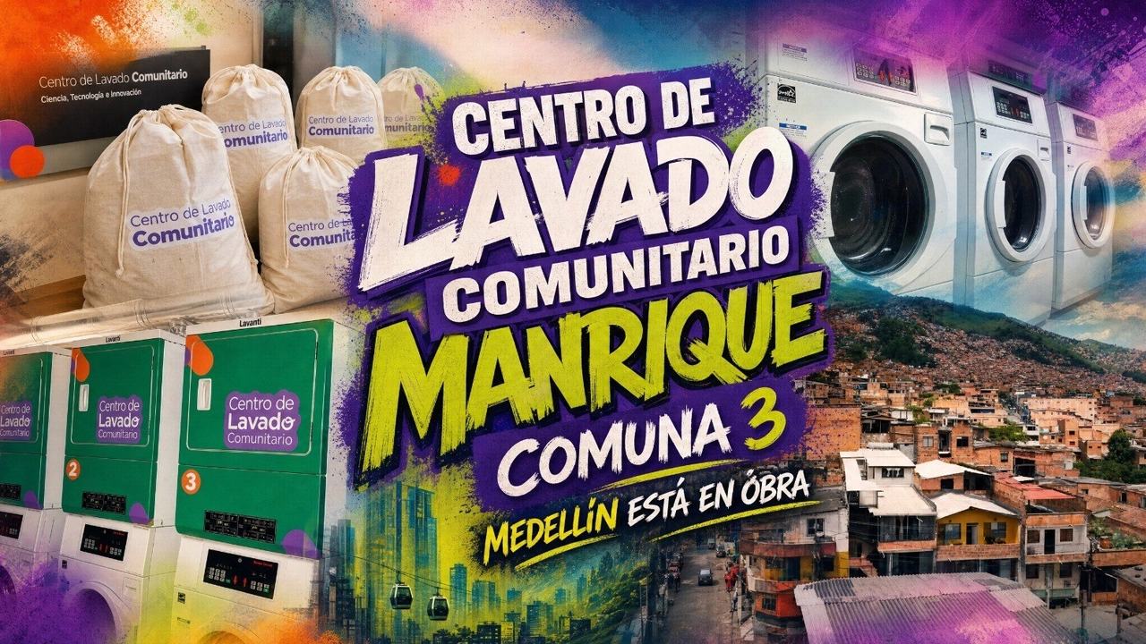 Así funciona el primer Centro de Lavado comunitario de Medellín que dignifica a las mujeres cuidadoras