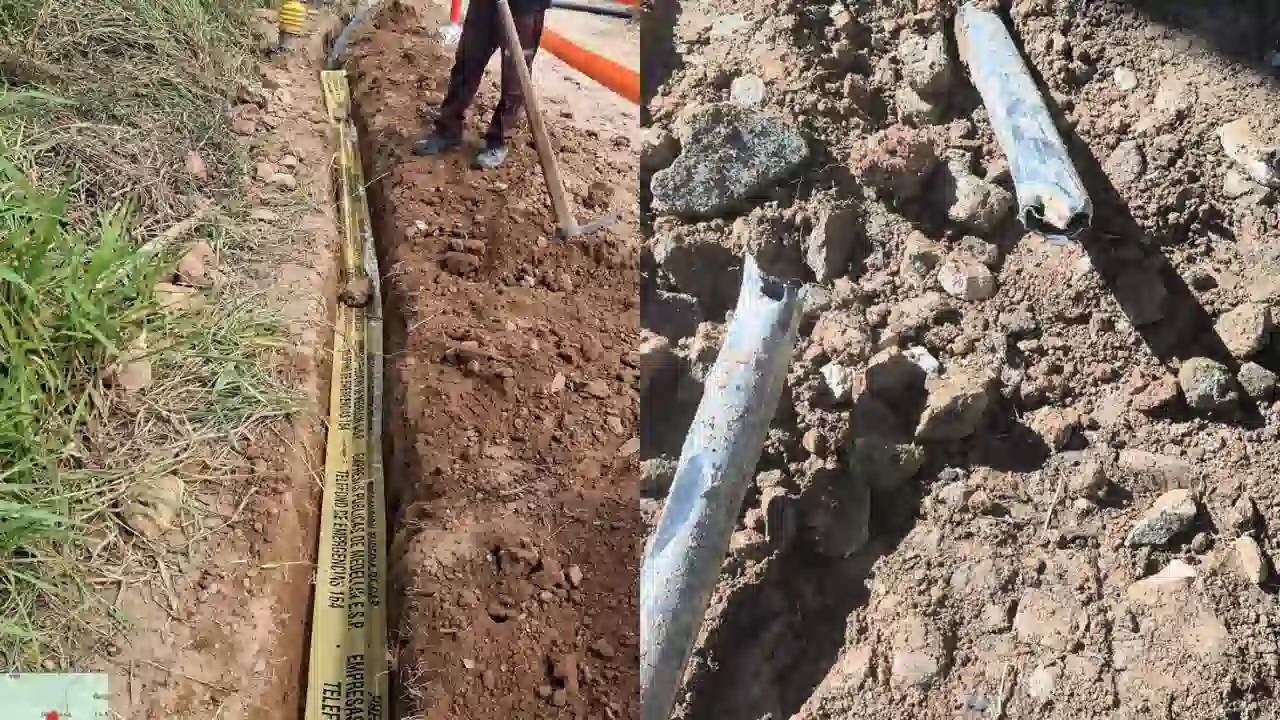 Un hueco mal hecho puede dejar sin gas a cientos: la advertencia de EPM