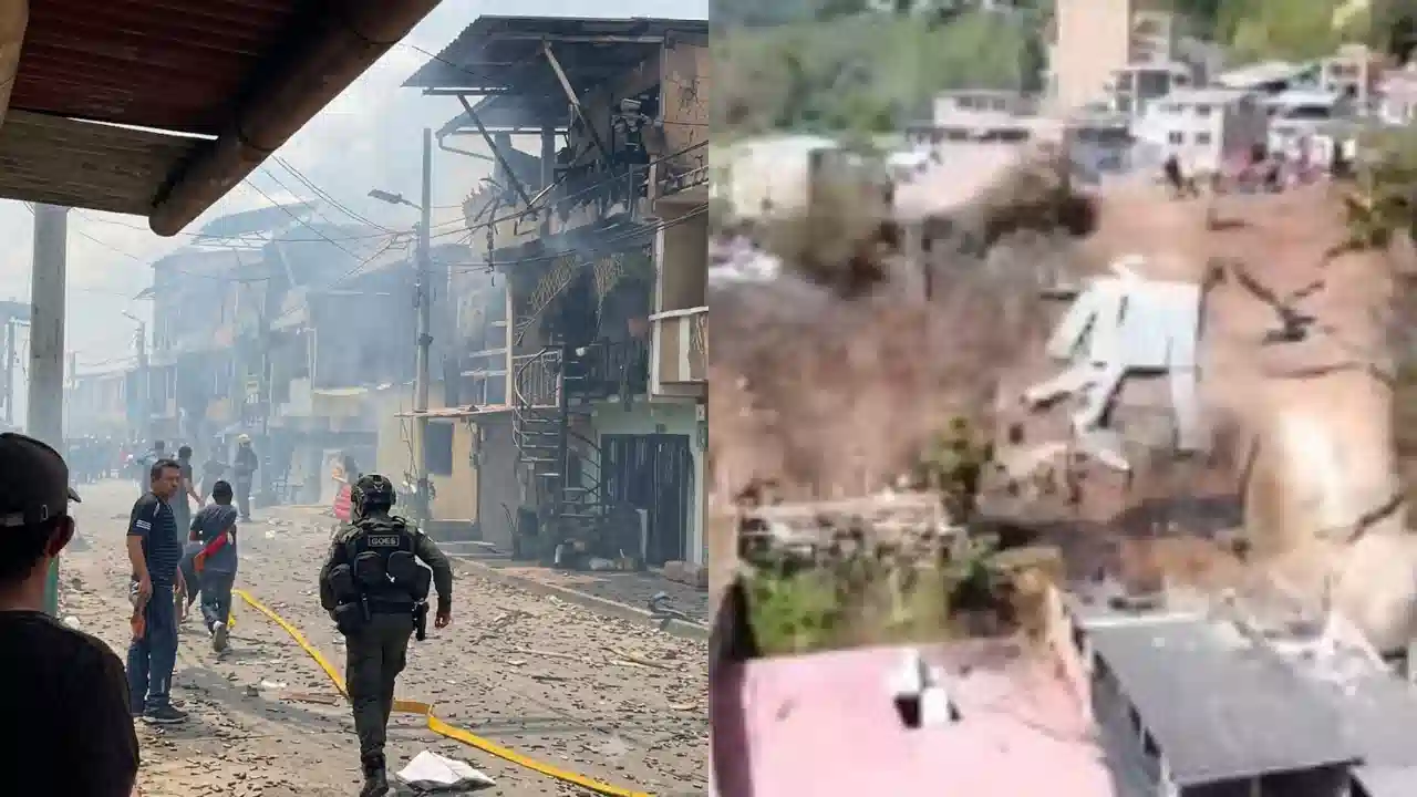 Explosión en almacenamiento de pólvora en Nariño