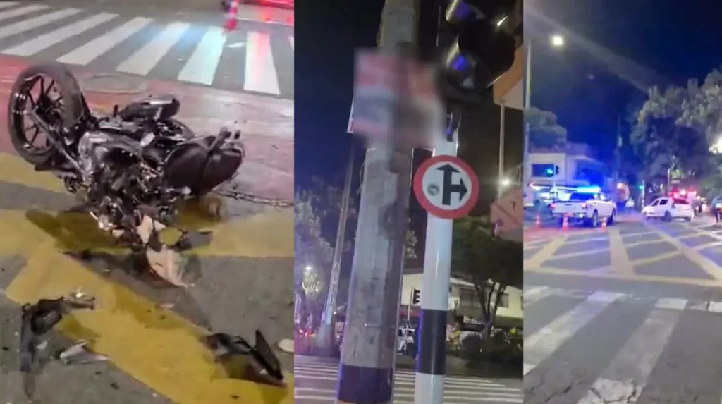 Imprudencia al volante: giro prohibido en la calle San Juan deja dos personas heridas, una de gravedad