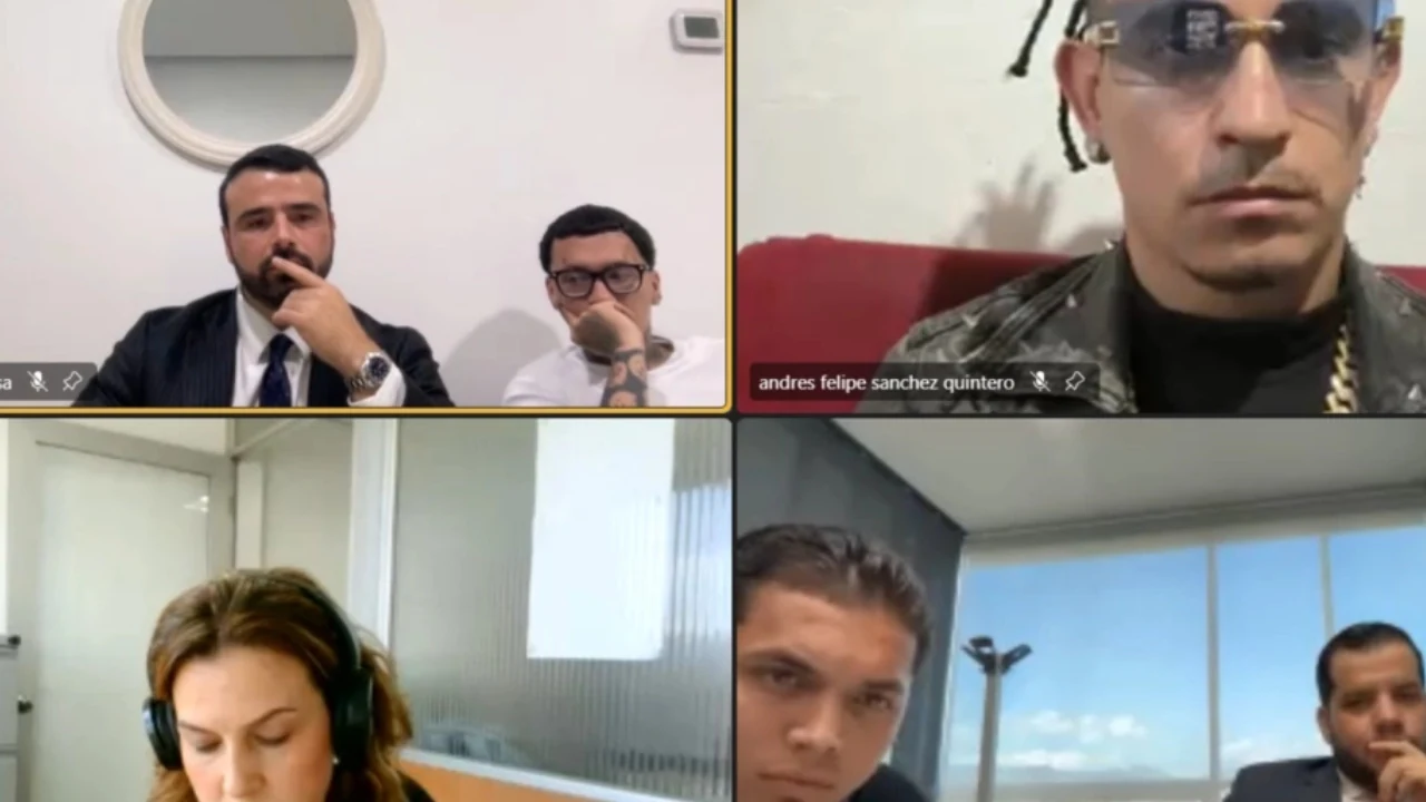 Imputan cargos a Blessd y Dímelo Jara por presunto secuestro extorsivo agravado en Medellín
