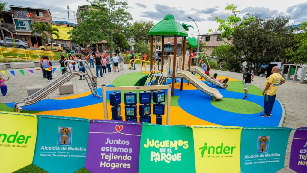 Juguemos en el Parque llega a 72 espacios de Medellín Juguemos en el Parque llega a 72 espacios de Medellín