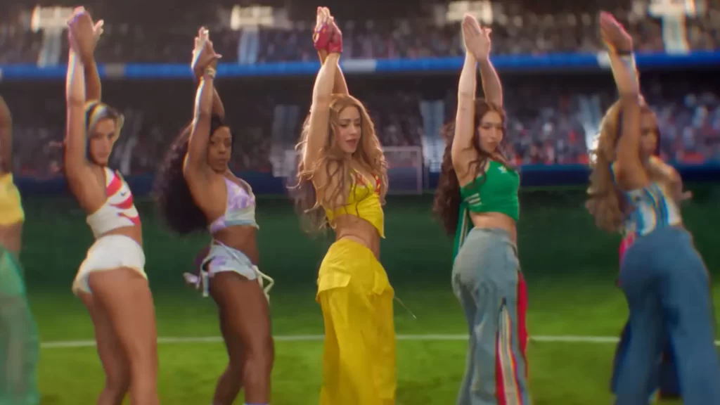 Shakira hizo estallar las redes: celebró la clasificación de Colombia y lanzó ‘Dai Dai’ en español