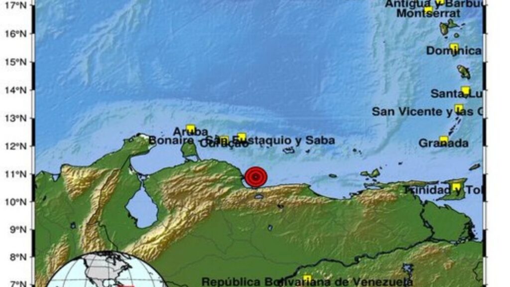 reportan nuevo movimiento telúrico de magnitud 4.9 este viernes