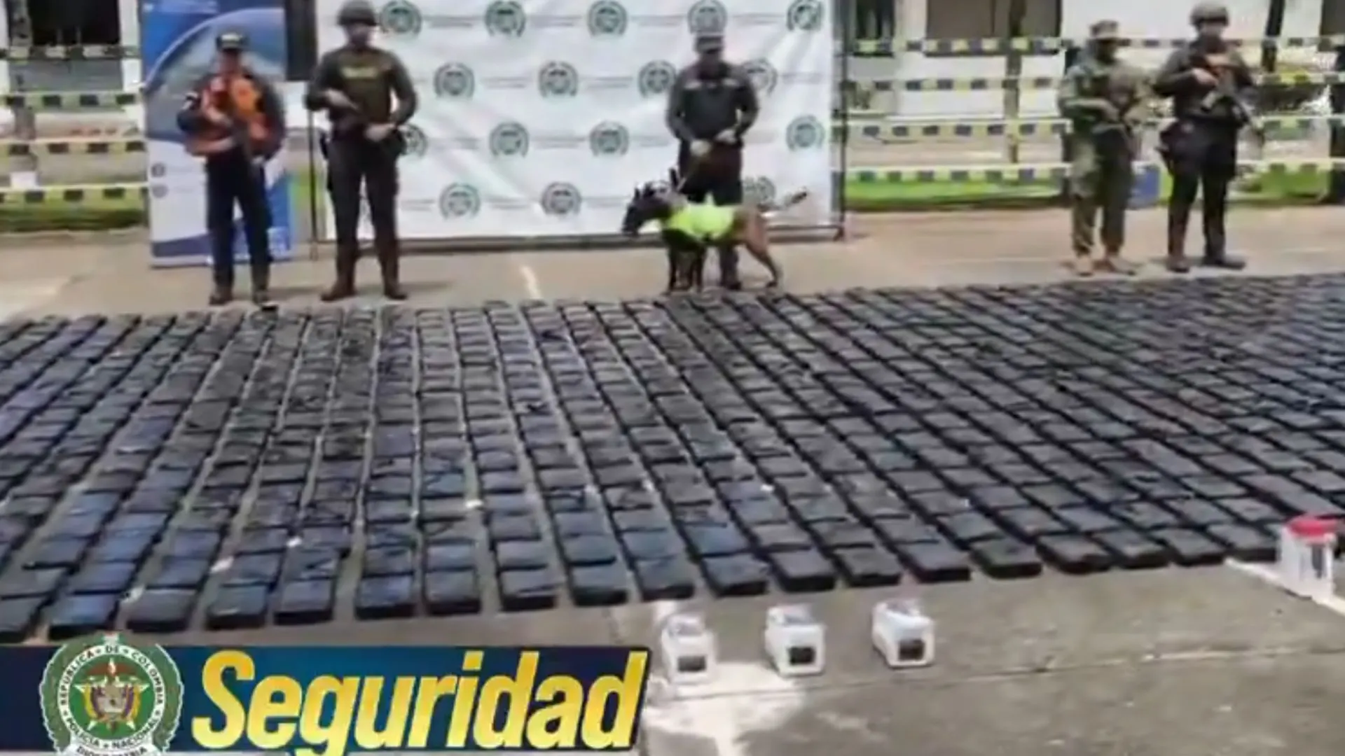 ¡Golpe histórico en Urabá! Caen 1.300 kilos de cocaína del Clan del Golfo que iban para Europa