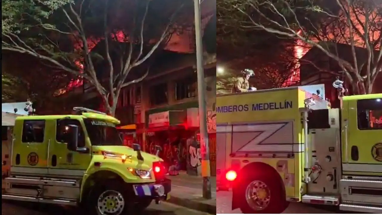 incendio en recicladero del centro