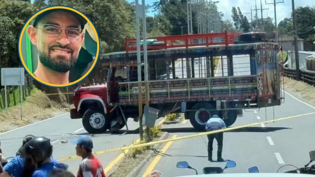 Accidente entre bus escalera y motocicleta deja sin vida al deportista Adrián en Sonsón Accidente entre bus escalera y motocicleta deja sin vida al deportista Adrián en Sonsón