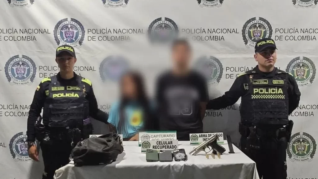 Capturan a dos presuntos responsables de hurto en Medellín