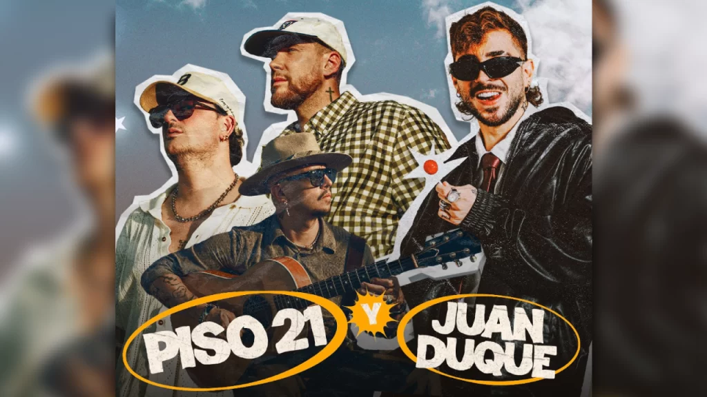 Dos generaciones del pop urbano se encuentran: Piso 21 y Juan Duque anuncian concierto en el Movistar Arena Dos generaciones del pop urbano se encuentran: Piso 21 y Juan Duque anuncian concierto en el Movistar Arena
