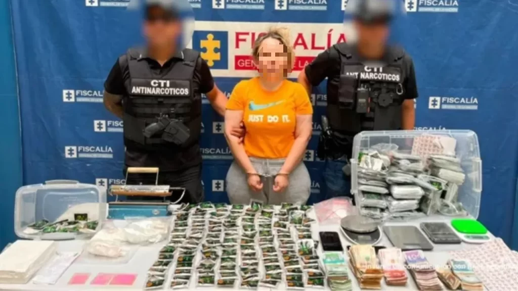 Envían a prisión a mujer por tráfico de drogas en Medellín