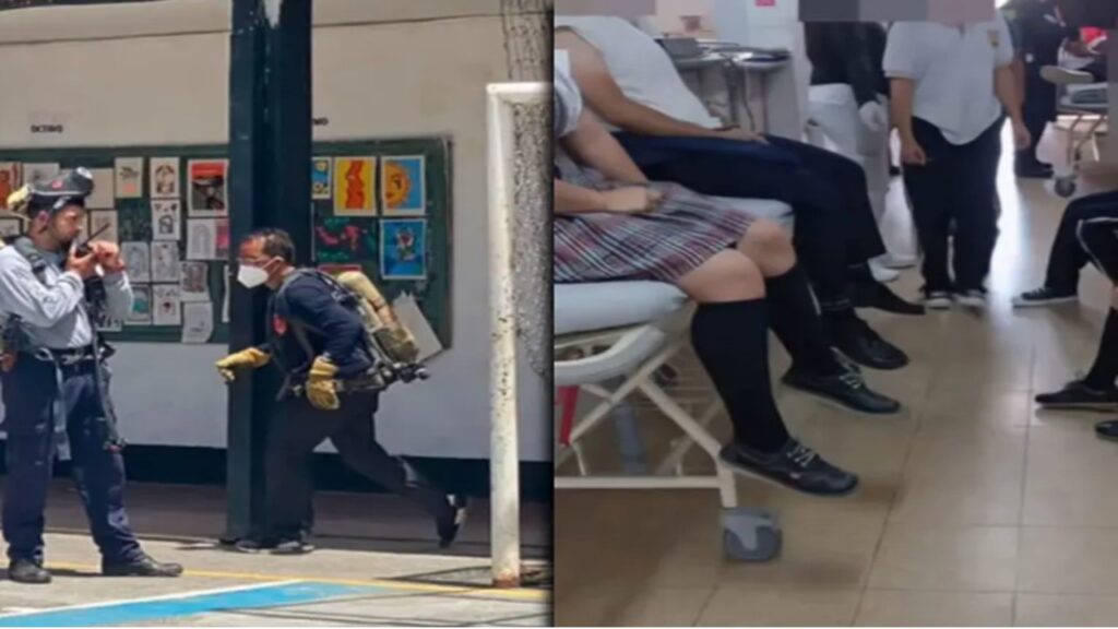 Más de 20 estudiantes fueron atendidos tras activación de gas pimienta en colegio de Antioquia Más de 20 estudiantes fueron atendidos tras activación de gas pimienta en colegio de Antioquia