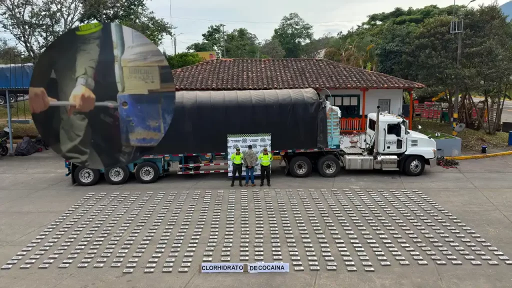 Incautan 710 kilos de cocaína en Quindío Incautan 710 kilos de cocaína en Quindío