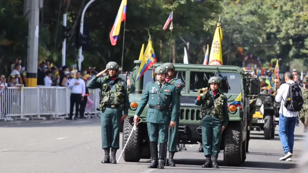 Medellín alista desfile militar del 20 de julio Medellín alista desfile militar del 20 de julio