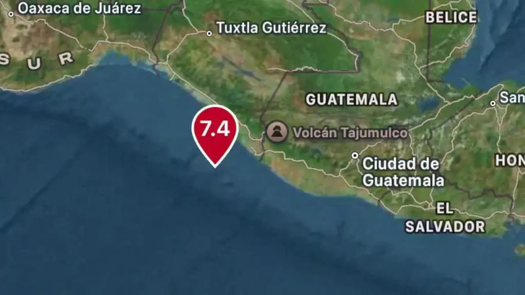 Terremoto de 7.4 sacude el sur de México Terremoto de 7.4 sacude el sur de México