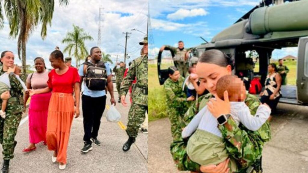 así fue el operativo militar que logró el rescate así fue el operativo militar que logró el rescate