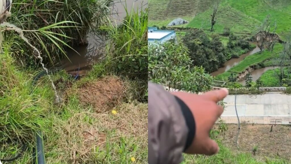 ¿Agua no apta para el consumo en Entrerríos? Denuncian captación en la quebrada La Torura ¿Agua no apta para el consumo en Entrerríos? Denuncian captación en la quebrada La Torura