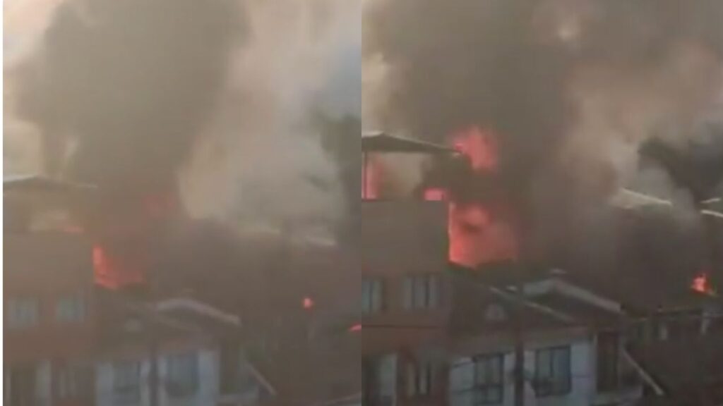 ¿Qué provocó la emergencia? Incendio destruye por completo una casa en el Barrio Antioquia ¿Qué provocó la emergencia? Incendio destruye por completo una casa en el Barrio Antioquia