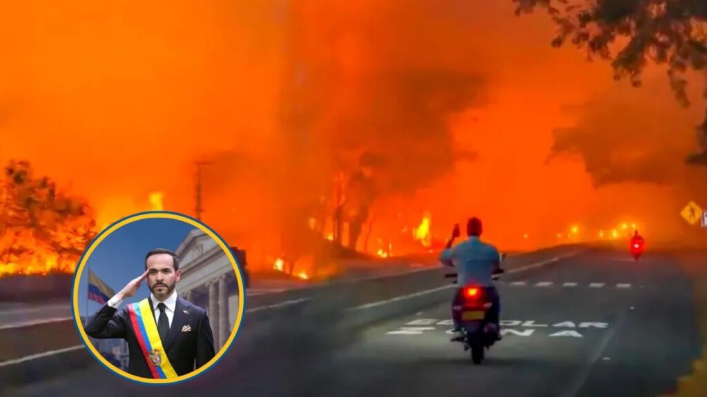 Abelardo De La Espriella habló sobre los incendios en Tolima: «Aquí hay manos criminales incendiando nuestra tierra»