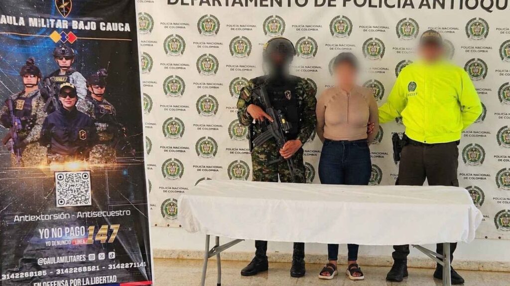 Cayó alias ‘Vanessa’, señalada de reclutar menores para el Clan del Golfo en Caucasia Cayó alias ‘Vanessa’, señalada de reclutar menores para el Clan del Golfo en Caucasia