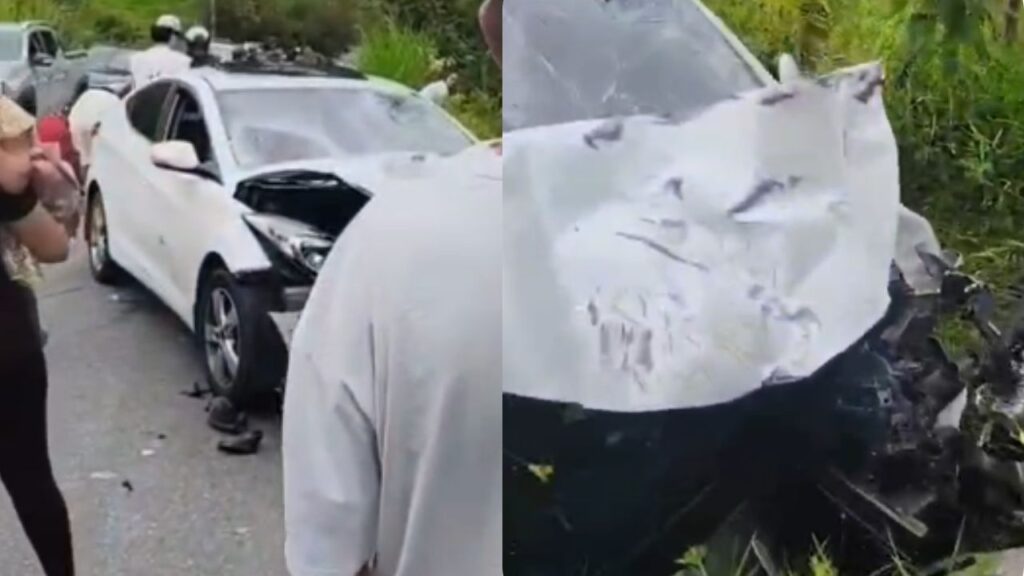Choque múltiple en el Alto del Chocho deja seis personas lesionadas