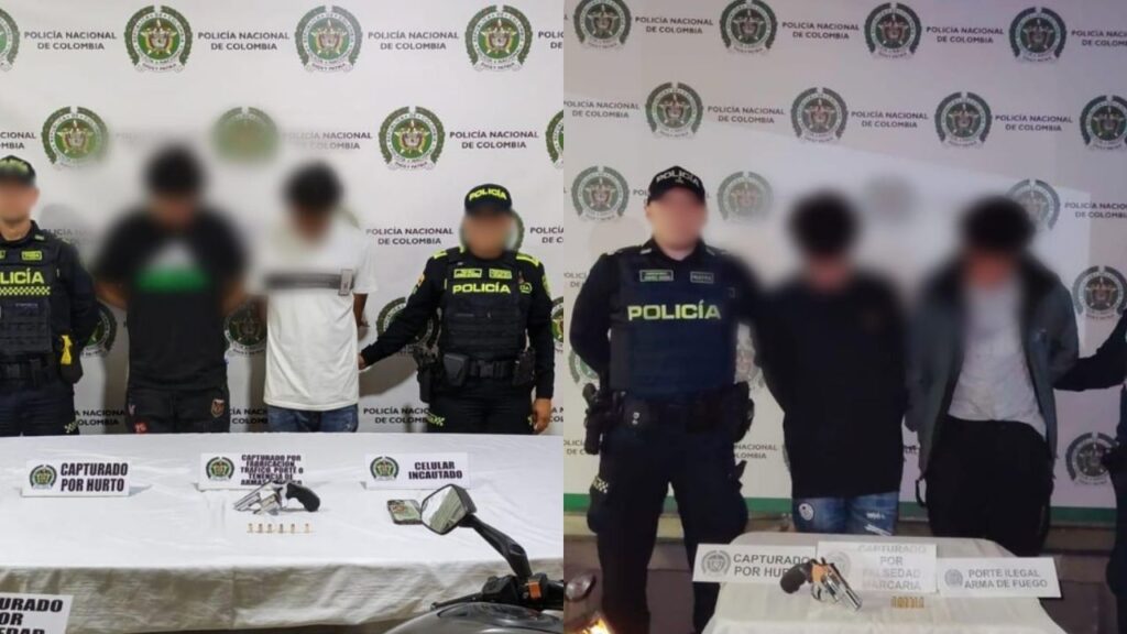Dos operativos en Medellín dejan cuatro capturados por hurto y porte ilegal de armas: sistema LPR clave en seguimiento Dos operativos en Medellín dejan cuatro capturados por hurto y porte ilegal de armas: sistema LPR clave en seguimiento