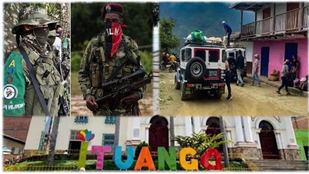 En Ituango, 130 personas se desplazan por combates entre el Clan del Golfo y disidencias