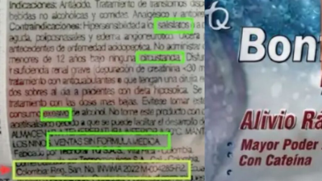 Invima alerta por comercialización de lote falsificado de Bonfiest Plus en Colombia Invima alerta por comercialización de lote falsificado de Bonfiest Plus en Colombia