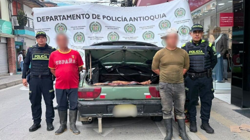 ¿Lista para la venta? Retienen carro con carne de cerdo que se habría obtenido de forma irregular en Ciudad Bolívar