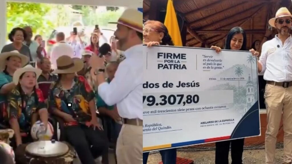 Abelardo De La Espriella donó su primer sueldo como presidente a hogares de adultos mayores Abelardo De La Espriella donó su primer sueldo como presidente a hogares de adultos mayores