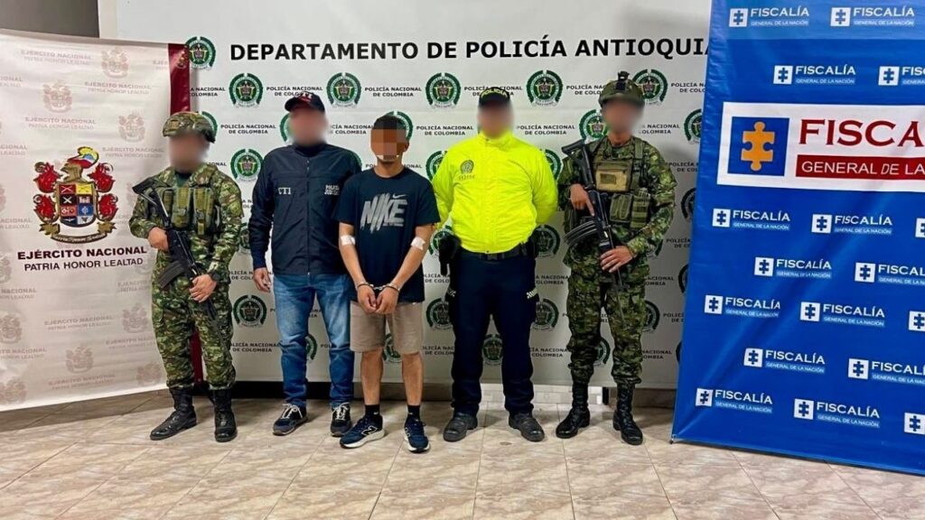 Capturan en San Andrés de Cuerquia a alias ‘Alexander’, presunto financiero de la Estructura 36